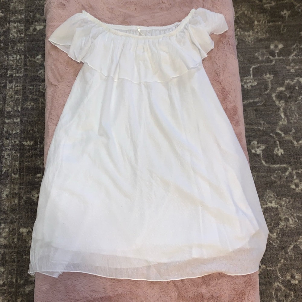 Mittoshop Flowy White dress